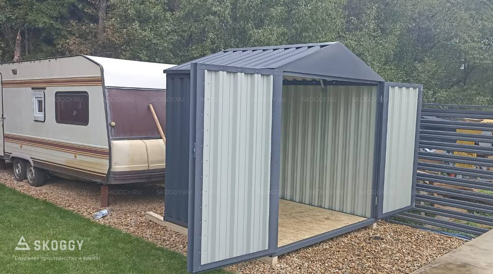 Гараж без фундамента